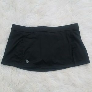 Athleta Black Skort Sz L